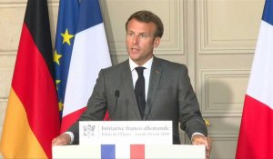 Virus: le plan de relance de 500 milliards d'euros, une "étape majeure" (Macron)