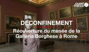 Déconfinement : réouverture du musée de la Galleria Borghese à Rome