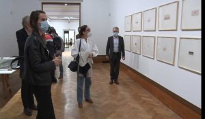 Sophie Wilmès visite le Bozar pour la réouverture des musées