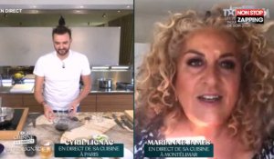 Tous en cuisine : Cyril Lignac se fait reprendre par Marianne James (Vidéo)