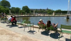 Déconfinement: à Paris, balade dans le jardin des Tuileries