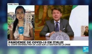 Italie : le Premier ministre Conte entendu par un magistrat sur la gestion de la crise du Covid-19