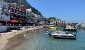 À Capri, l'absence des touristes étrangers pèse sur l'économie locale