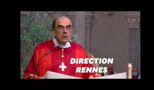 Le cardinal Barbarin a célébré sa dernière messe au diocèse de Lyon