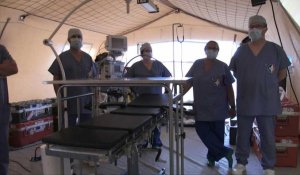 En Guyane, un hôpital de campagne pour accueillir les patients non-Covid