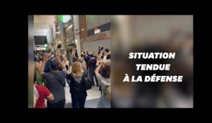 Evacuation les mains en l'air à La Défense après le signalement d'un homme armé