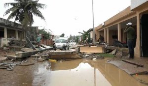 Abidjan sous les eaux après des pluies torrentielles