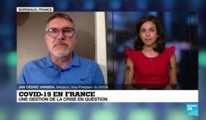 Jan-Cédric Hansen parle de la gestion de la crise sanitaire en France sur France 24