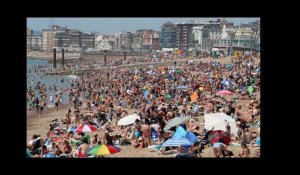 Pandémie de coronavirus : Les images incroyables des plages anglaises bondées