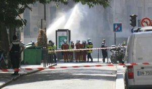 Incendie au centre de Paris suite à une fuite de gaz
