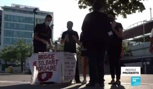 En France, les "brigades solidaires" toujours mobilisés contre le Covid-19