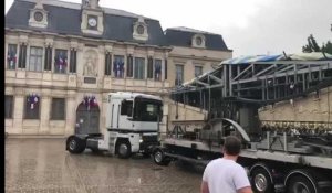 Le manège fait son retour sur la place de l'hôtel de ville de Troyes