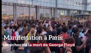 Manifestation à Paris: les échos de la mort de George Floyd