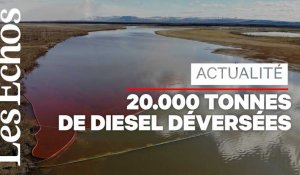 Arctique : une fuite de diesel provoque une gigantesque marée rouge