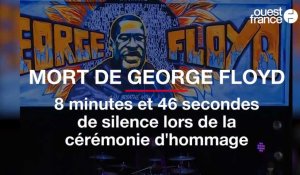 Mort de George Floyd : 8 minutes et 46 secondes de silence lors de la cérémonie d'hommage