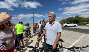 A Sète, Calueba et Denaja vont campagne autrement et à vélo