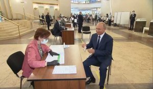 Réforme de la constitution russe: Vladimir Poutine vote