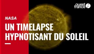 NASA : un timelapse hypnotisant du Soleil