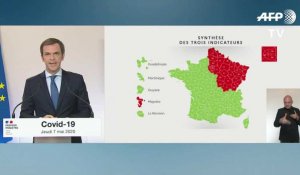 Carte du déconfinement en France: quatre régions en rouge au 11 mai