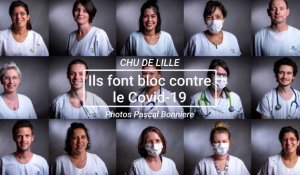Les portraits des personnels soignants du CHU de Lille