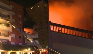 Deux morts dans un incendie d'immeuble en banlieue parisienne