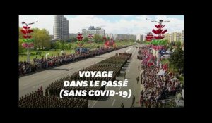 Malgré le coronavirus, le Bélarus s'offre une immense parade militaire pour le 9 mai