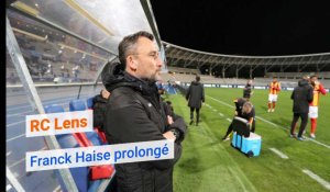 RC Lens: Franck Haise sera l'entraîneur en Ligue 1