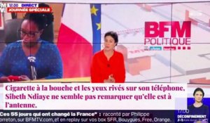 Sibeth Ndiaye filmée en train de fumer sur BFMTV, la journaliste s'excuse