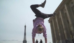 La rue, la vie: le bonheur retrouvé d'un freerunner parisien