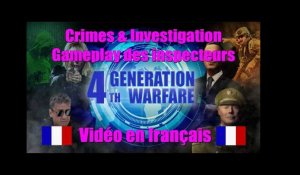 4th Generation Warfare: Crimes & Investigation, gameplay des inspecteurs