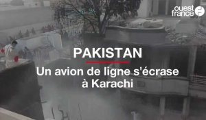 Pakistan. Un avion de ligne s'écrase à Karachi