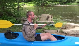 Déconfinement: descente de la Lesse en kayak: mesures de sécurité