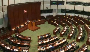 Le parlement de Hong Kong s'apprête à débattre d'une loi controversée sur l'hymne national