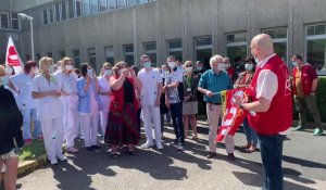 Premier "mardi de la colère" au centre hospitalier de Boulogne-sur-Mer