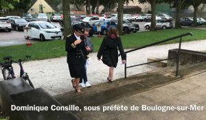 Prise de fonction de Dominique Consille, nouvelle sous-préfète de Boulogne-sur-Mer 