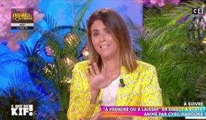 C'est que de la télé s'arrête, Valérie Benaïm rend un vibrant hommage à son équipe (Vidéo)