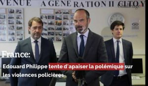 France: Philippe tente d'apaiser la polémique sur les violences policières