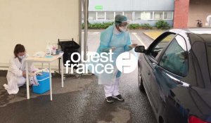 Santé. Un Covid drive mis en place au CHU de Rennes