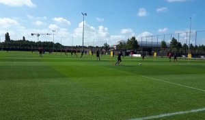 Football: le Club de Bruges reprend l'entrainement 