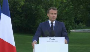 Macron : La France et la Tunisie "demandent ensemble" un cessez-le-feu en Libye
