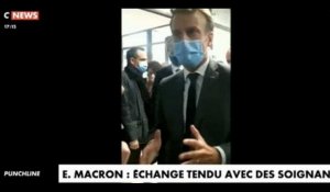 Emmanuel Macron : son vif échange avec des infirmières (vidéo)