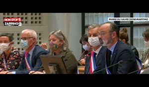 Edouard Philippe officiellement maire du Havre partage ses ambitions (vidéo)