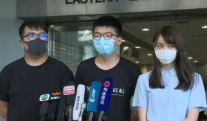 Le militant pro-démocratie Joshua Wong demande au monde de soutenir Hong Kong