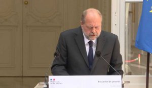 "Je ne fais de guerre à personne", assure Eric Dupond-Moretti aux magistrats