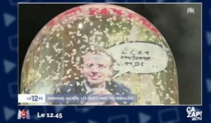 La boule à neige Macron fait fureur