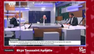 La grosse bourde de Guillaume Pépy pendant une interview en direct sur Franceinfo