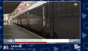 Un train en retard... à cause de l'oubli de l'heure d'été !