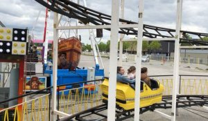 Vannes. Grand huit et Pascal Le Grand frère à la fête foraine