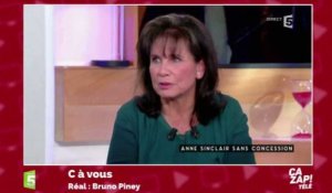 Anne Sinclair balance sur François Hollande dans C à vous