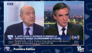 Primaire de la droite : Alain Juppé et François Fillon s'écharpent par JT interposés